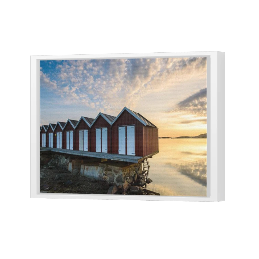 Thumbnail for Canvas - White Floating Frame