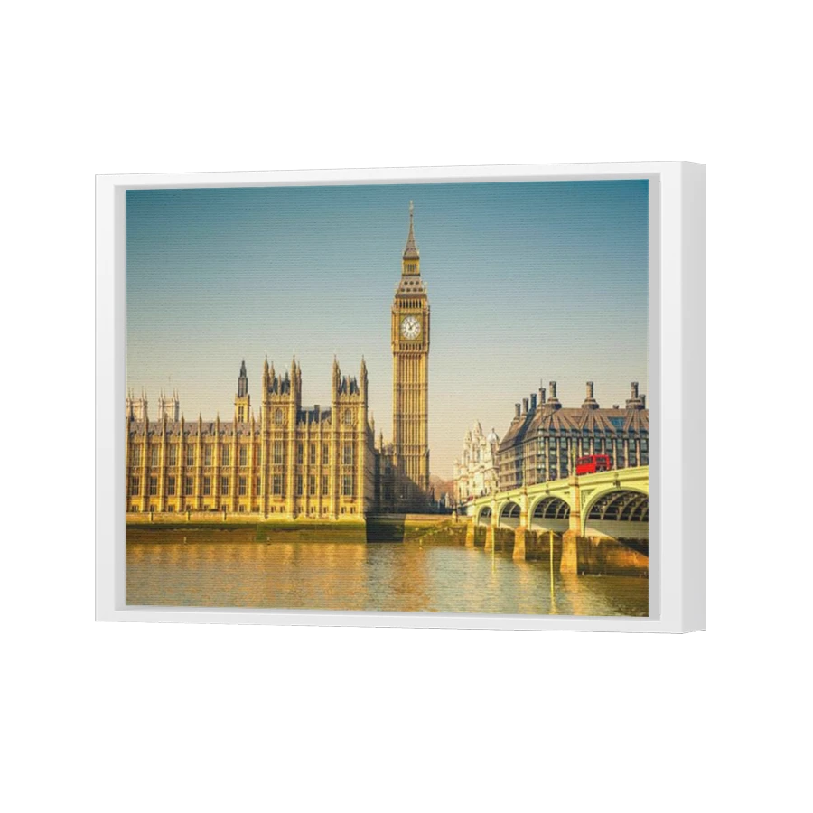 Thumbnail for Canvas - White Floating Frame