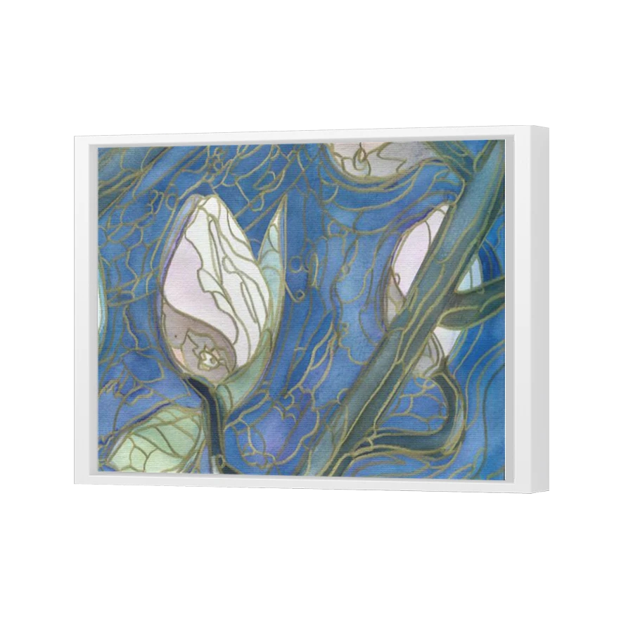 Thumbnail for Canvas - White Floating Frame