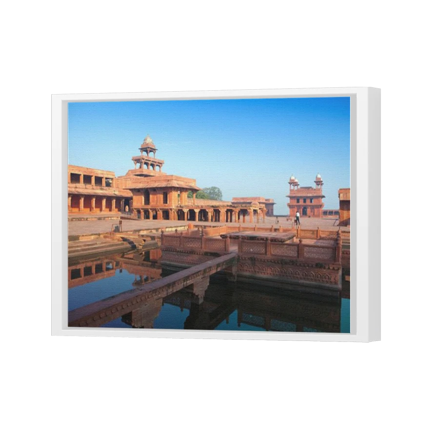 Thumbnail for Canvas - White Floating Frame