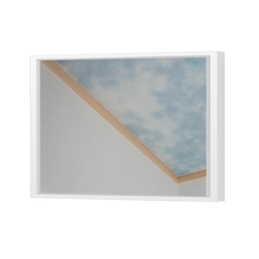 Thumbnail for Canvas - White Floating Frame