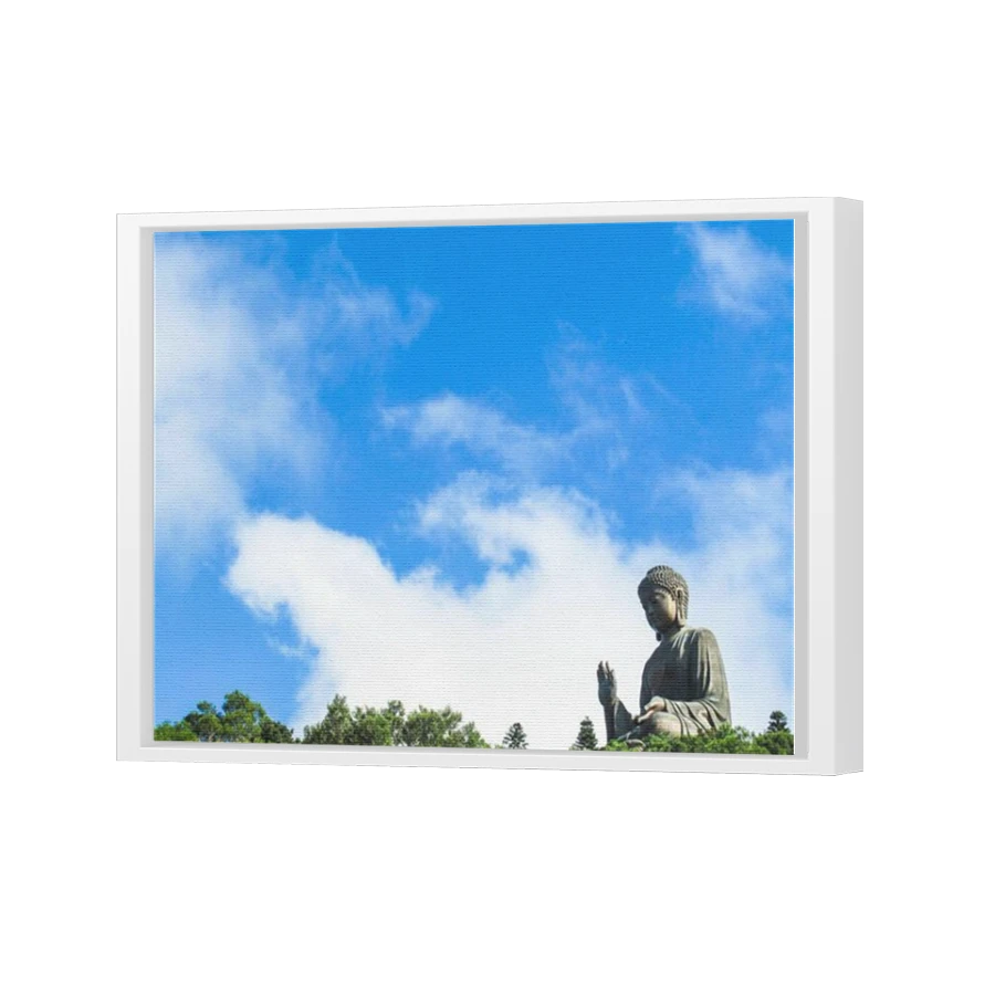 Thumbnail for Canvas - White Floating Frame