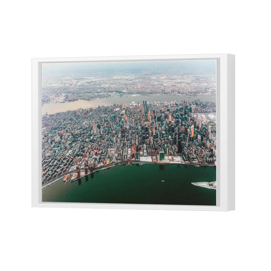 Thumbnail for Canvas - White Floating Frame