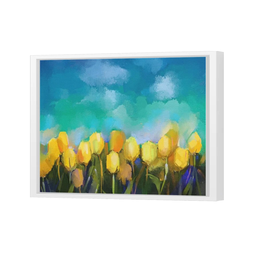 Thumbnail for Canvas - White Floating Frame