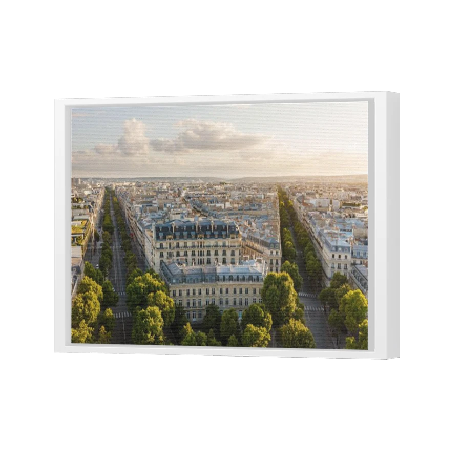 Thumbnail for Canvas - White Floating Frame
