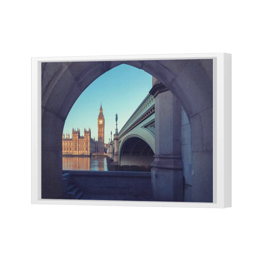 Thumbnail for Canvas - White Floating Frame