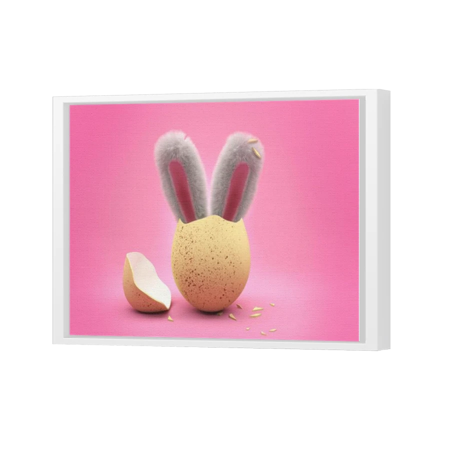 Thumbnail for Canvas - White Floating Frame