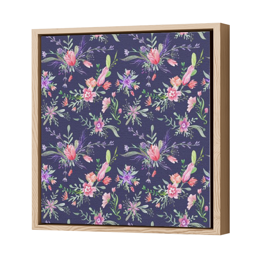 Thumbnail for Canvas - Wood Grain Floating Frame