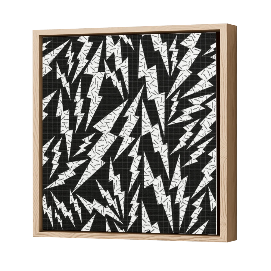 Thumbnail for Canvas - Wood Grain Floating Frame