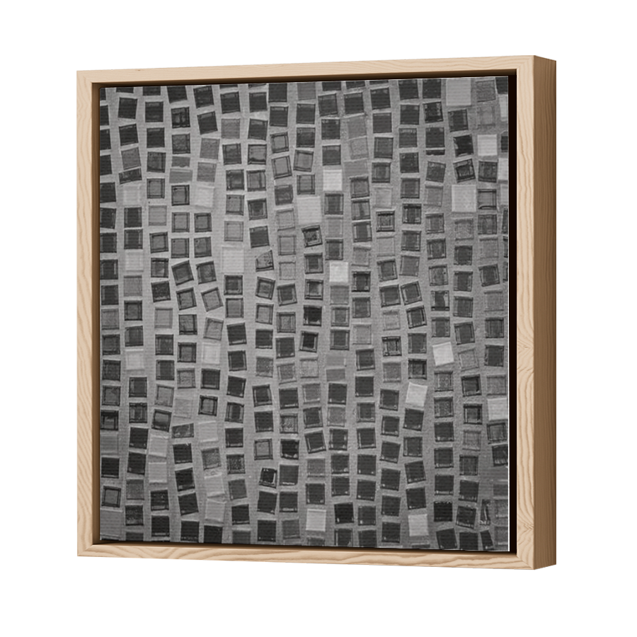 Thumbnail for Canvas - Wood Grain Floating Frame