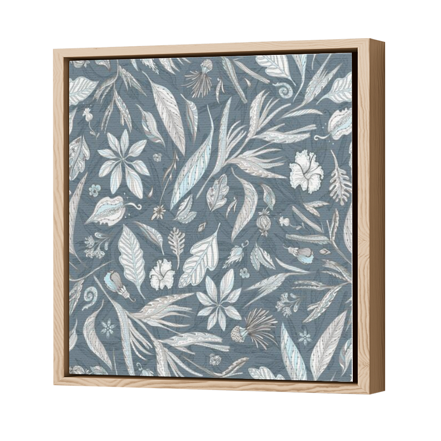 Thumbnail for Canvas - Wood Grain Floating Frame