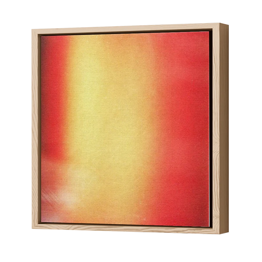 Thumbnail for Canvas - Wood Grain Floating Frame