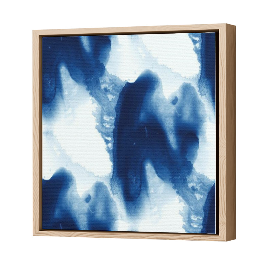 Thumbnail for Canvas - Wood Grain Floating Frame