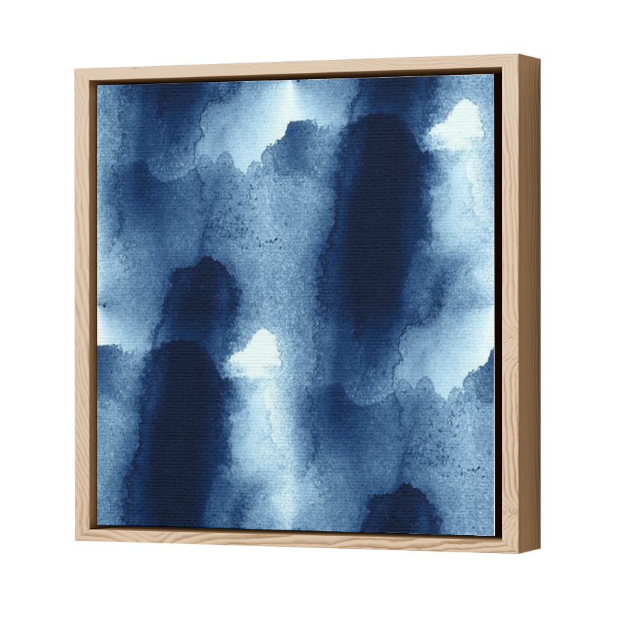Thumbnail for Canvas - Wood Grain Floating Frame