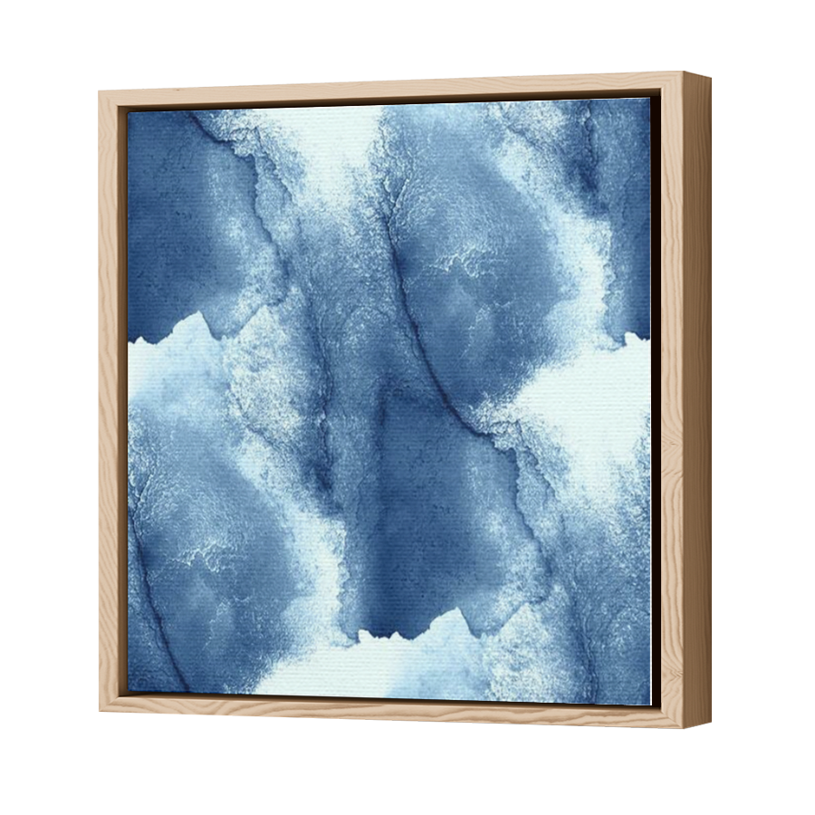Thumbnail for Canvas - Wood Grain Floating Frame
