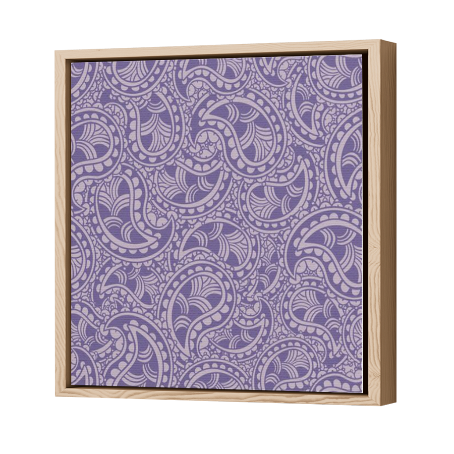 Thumbnail for Canvas - Wood Grain Floating Frame