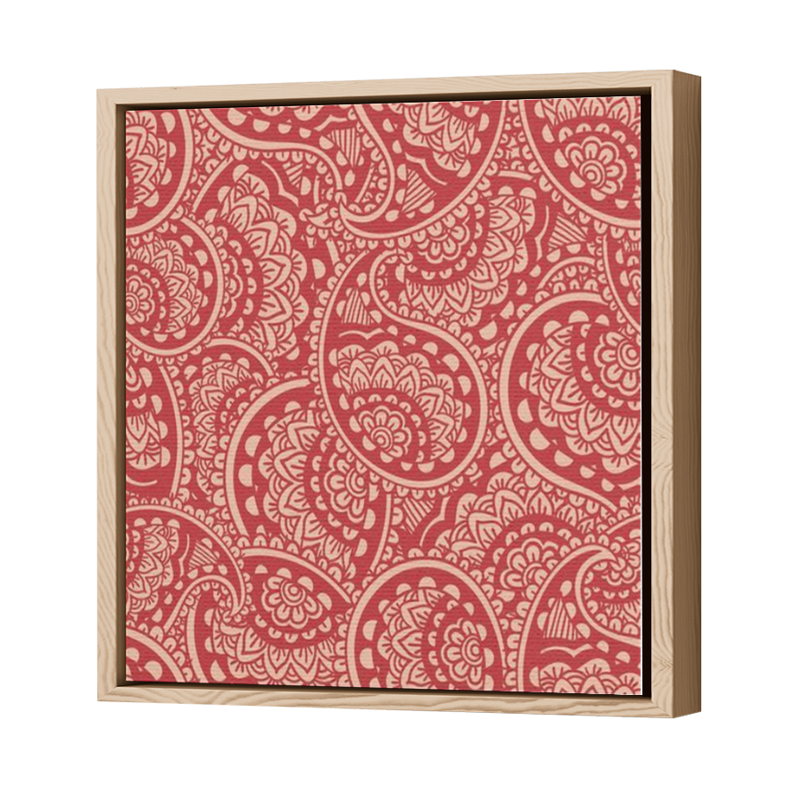 Thumbnail for Canvas - Wood Grain Floating Frame