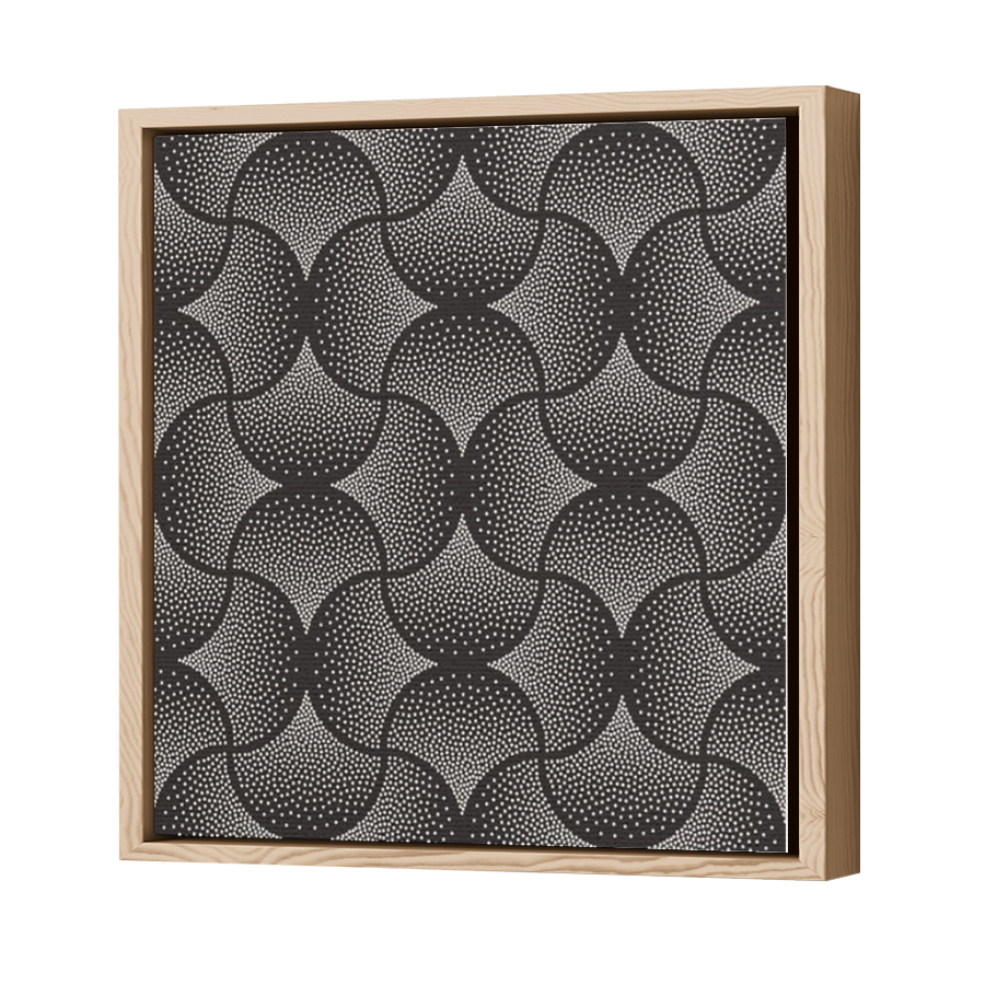 Thumbnail for Canvas - Wood Grain Floating Frame
