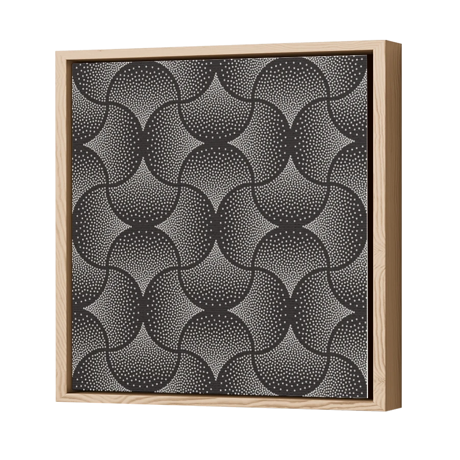 Thumbnail for Canvas - Wood Grain Floating Frame