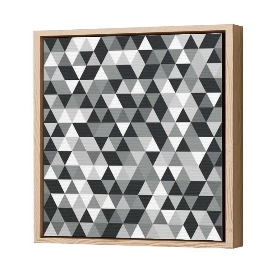 Thumbnail for Canvas - Wood Grain Floating Frame