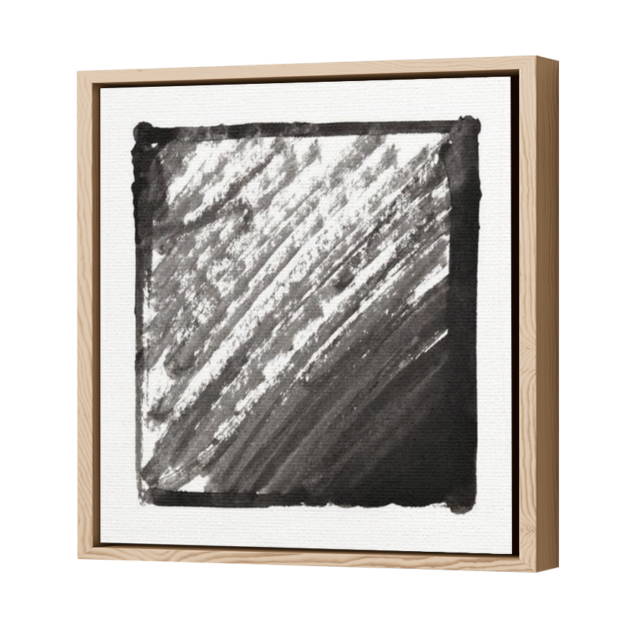 Thumbnail for Canvas - Wood Grain Floating Frame