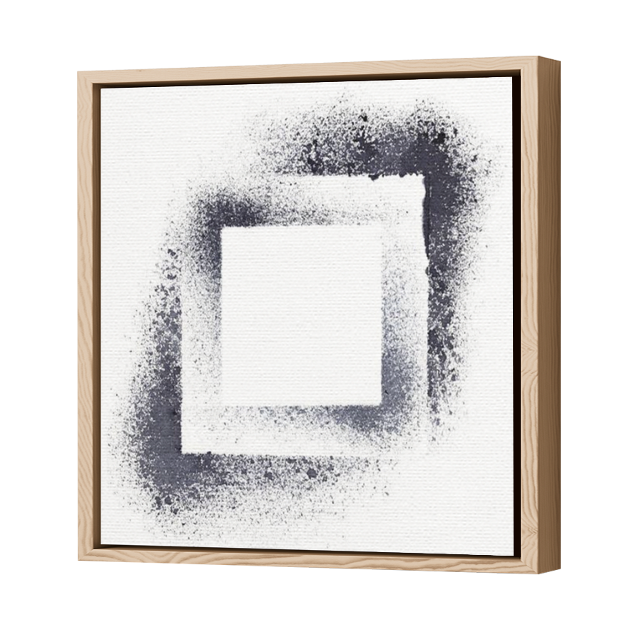 Thumbnail for Canvas - Wood Grain Floating Frame