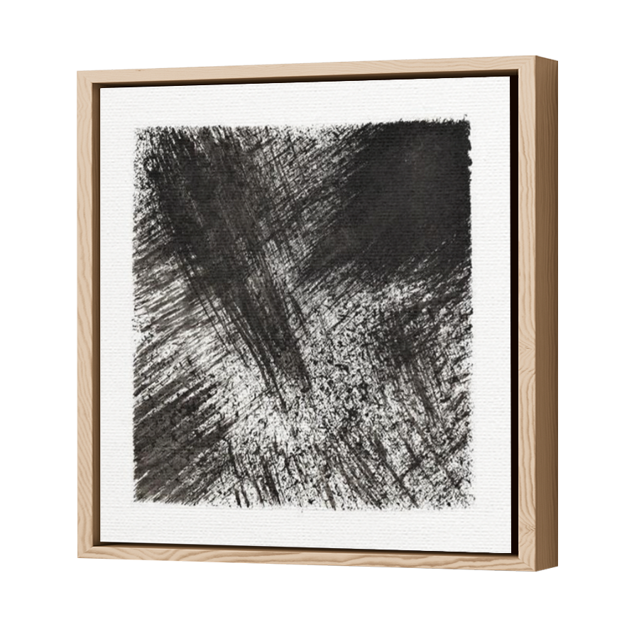 Thumbnail for Canvas - Wood Grain Floating Frame