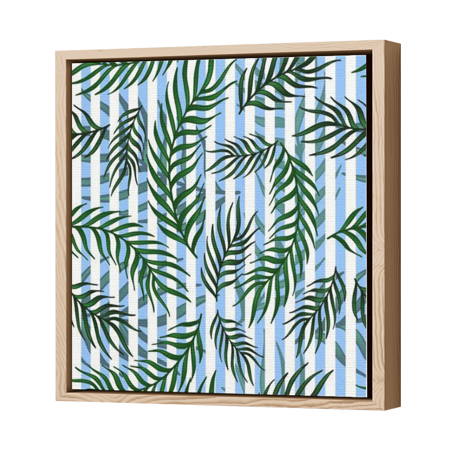 Thumbnail for Canvas - Wood Grain Floating Frame