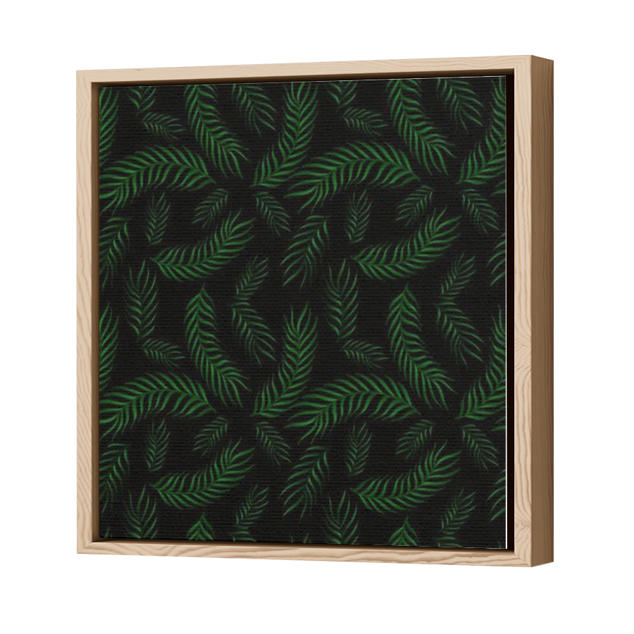 Thumbnail for Canvas - Wood Grain Floating Frame