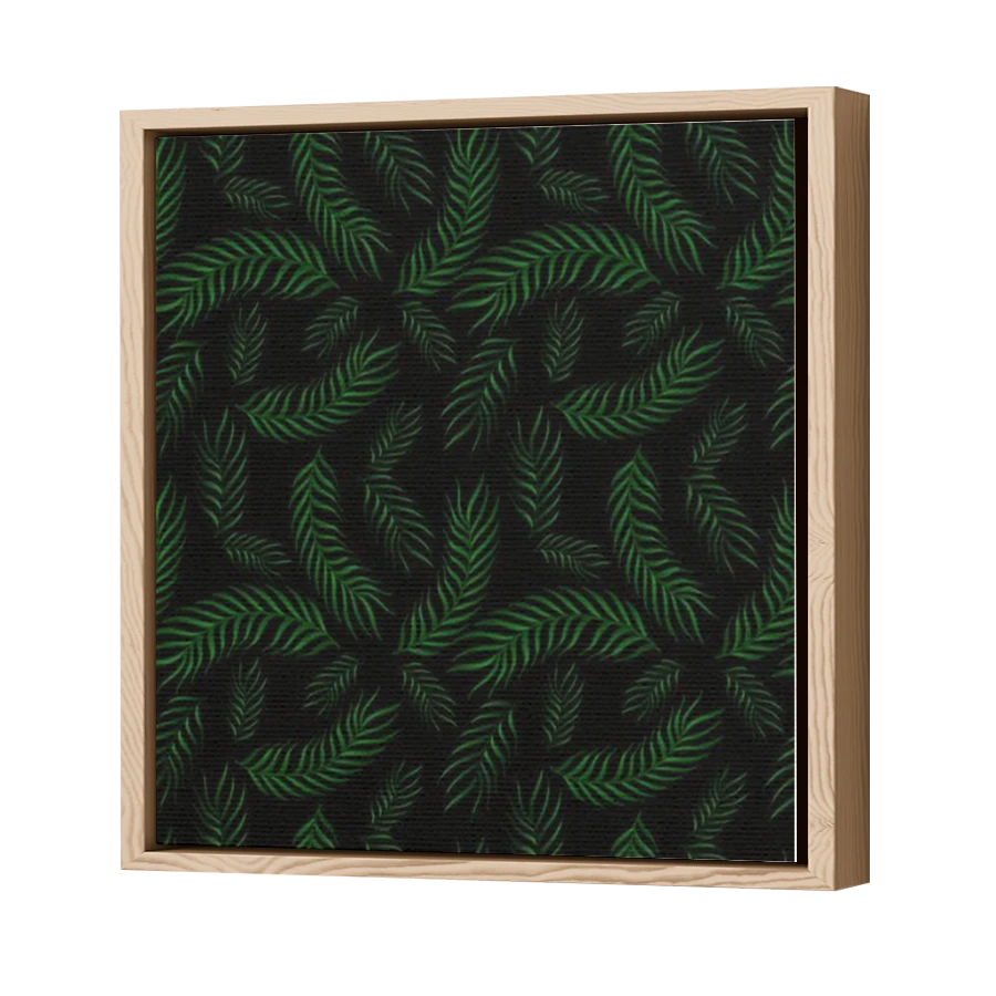 Thumbnail for Canvas - Wood Grain Floating Frame