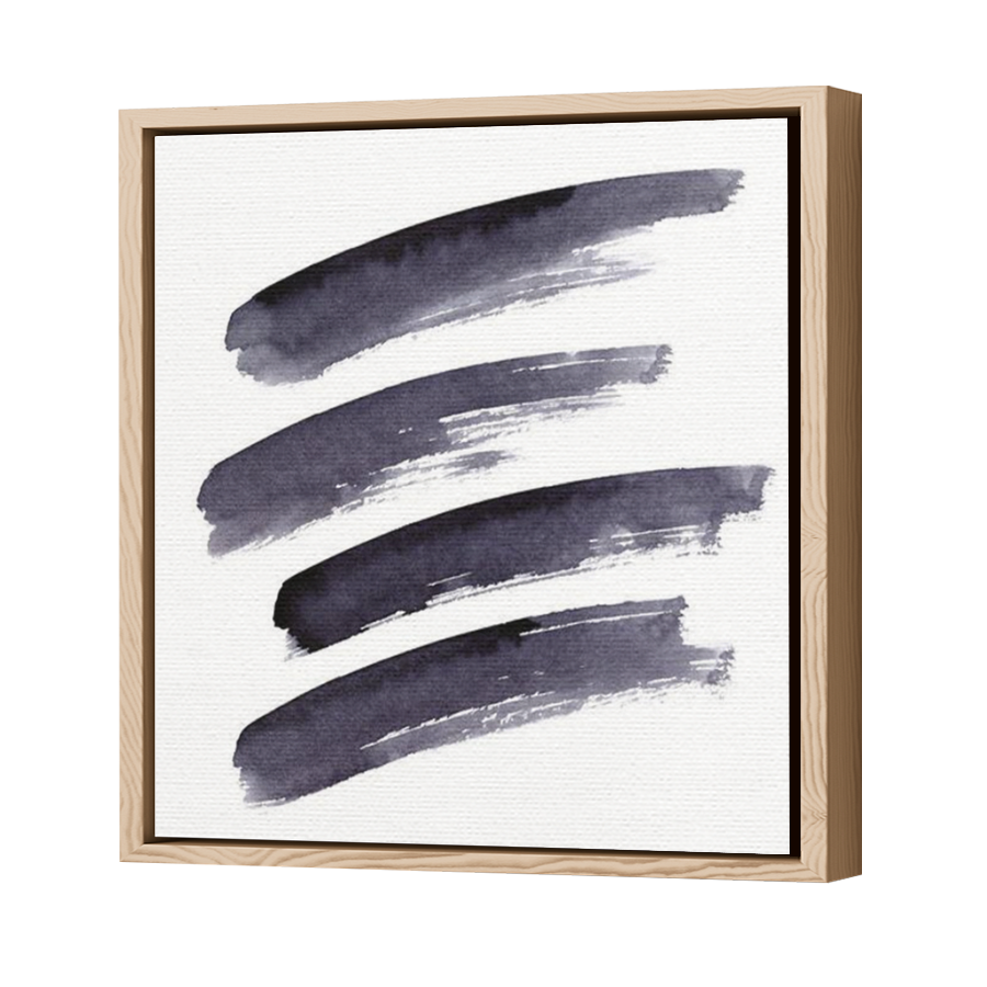 Thumbnail for Canvas - Wood Grain Floating Frame