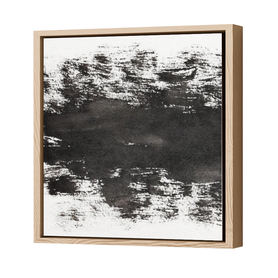 Thumbnail for Canvas - Wood Grain Floating Frame