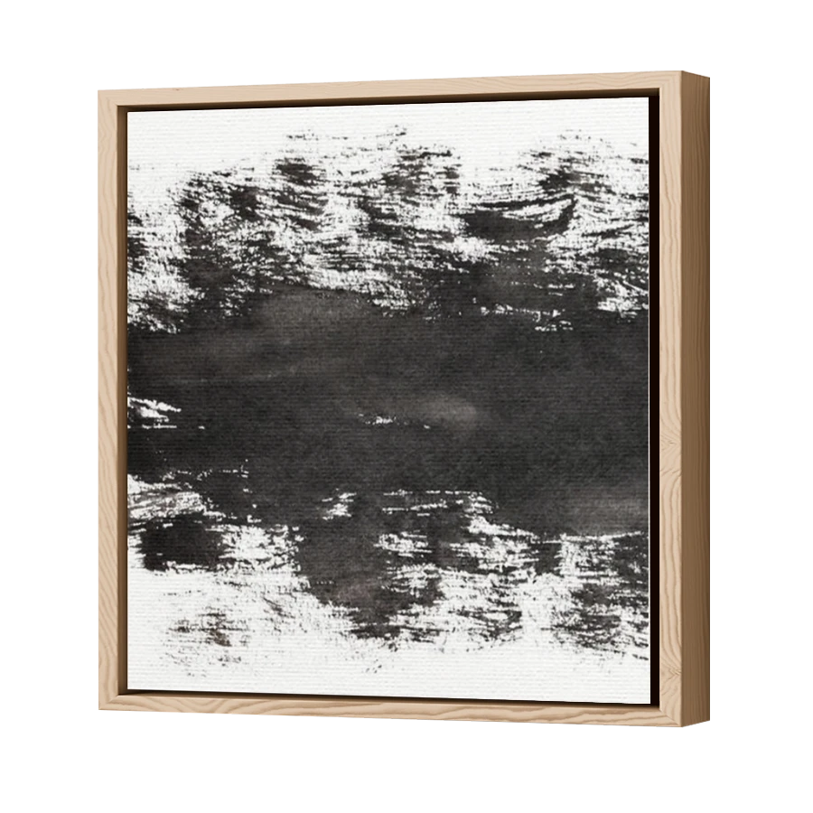 Thumbnail for Canvas - Wood Grain Floating Frame