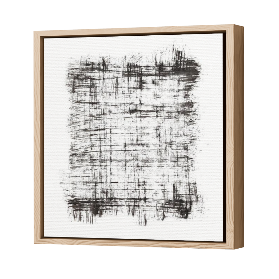 Thumbnail for Canvas - Wood Grain Floating Frame