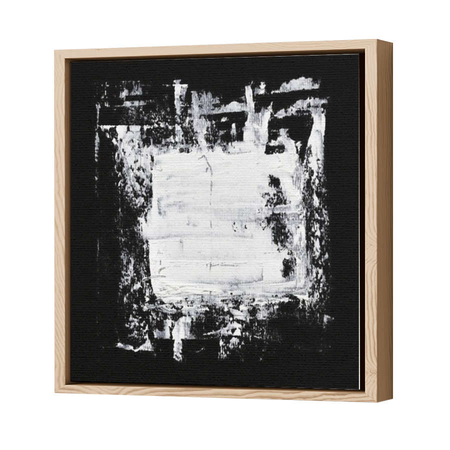 Thumbnail for Canvas - Wood Grain Floating Frame