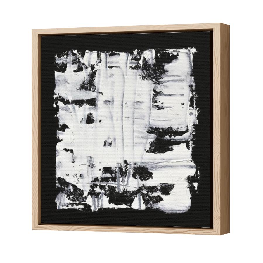 Thumbnail for Canvas - Wood Grain Floating Frame