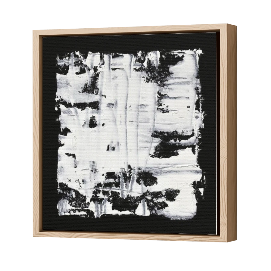 Thumbnail for Canvas - Wood Grain Floating Frame
