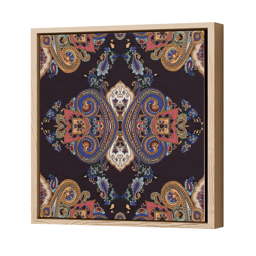 Thumbnail for Canvas - Wood Grain Floating Frame
