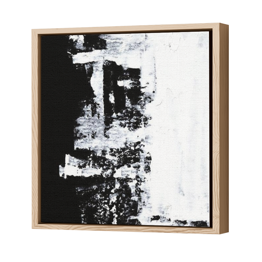 Thumbnail for Canvas - Wood Grain Floating Frame