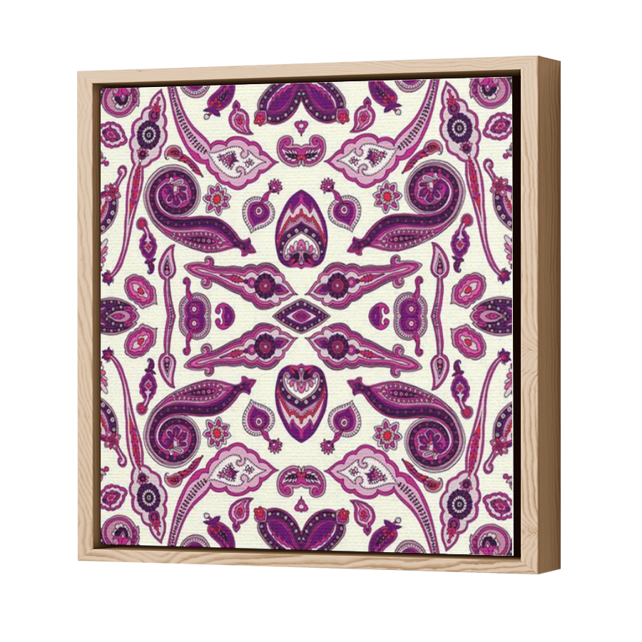 Thumbnail for Canvas - Wood Grain Floating Frame