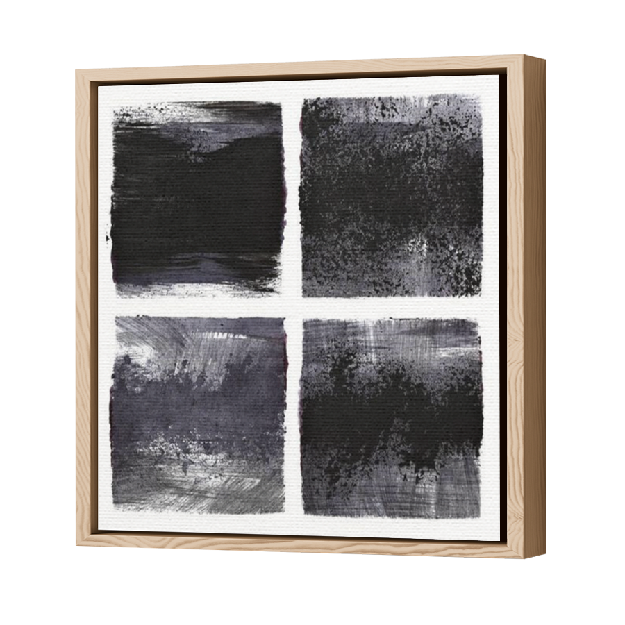 Thumbnail for Canvas - Wood Grain Floating Frame
