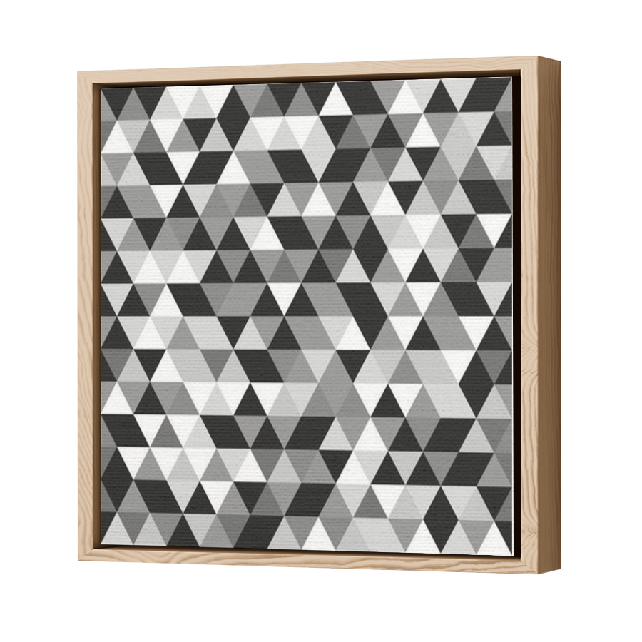 Thumbnail for Canvas - Wood Grain Floating Frame