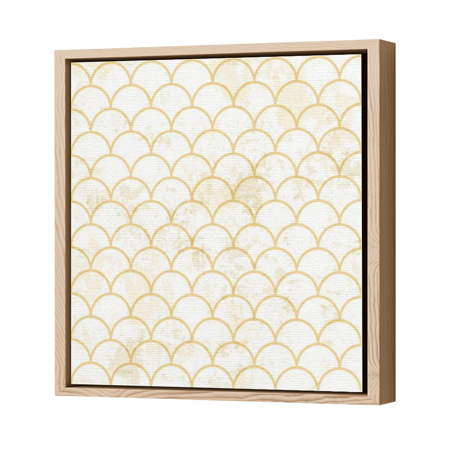 Thumbnail for Canvas - Wood Grain Floating Frame