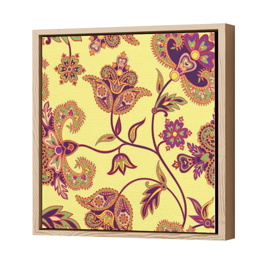 Thumbnail for Canvas - Wood Grain Floating Frame