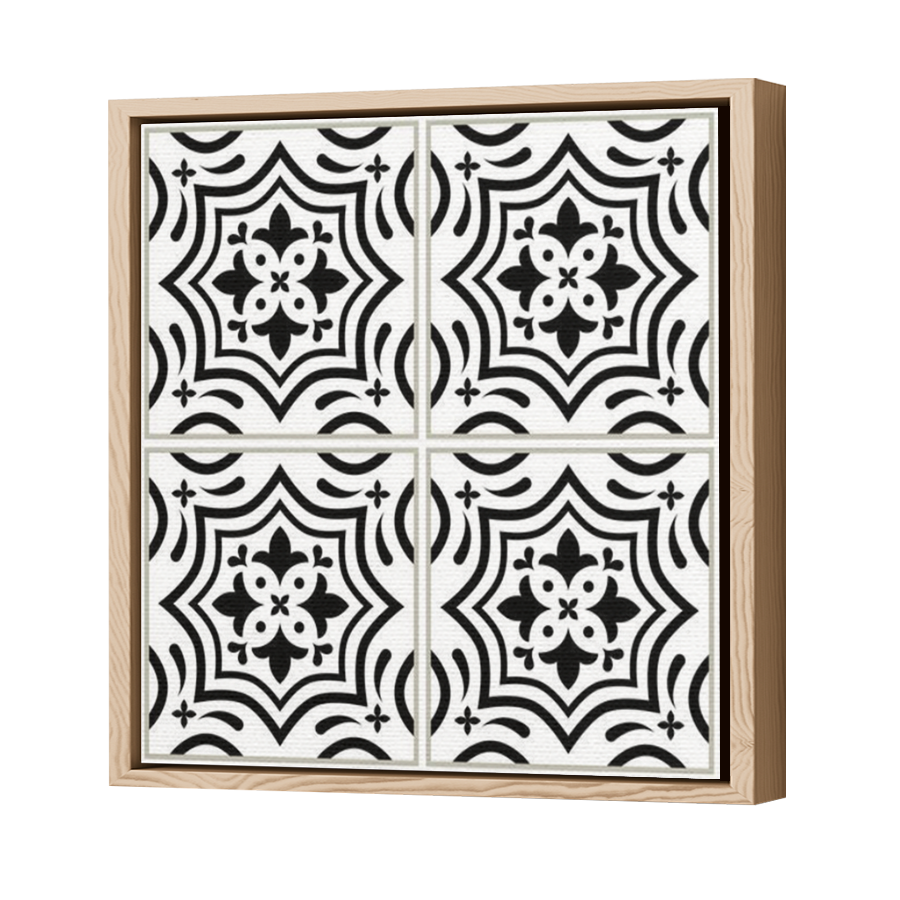Thumbnail for Canvas - Wood Grain Floating Frame