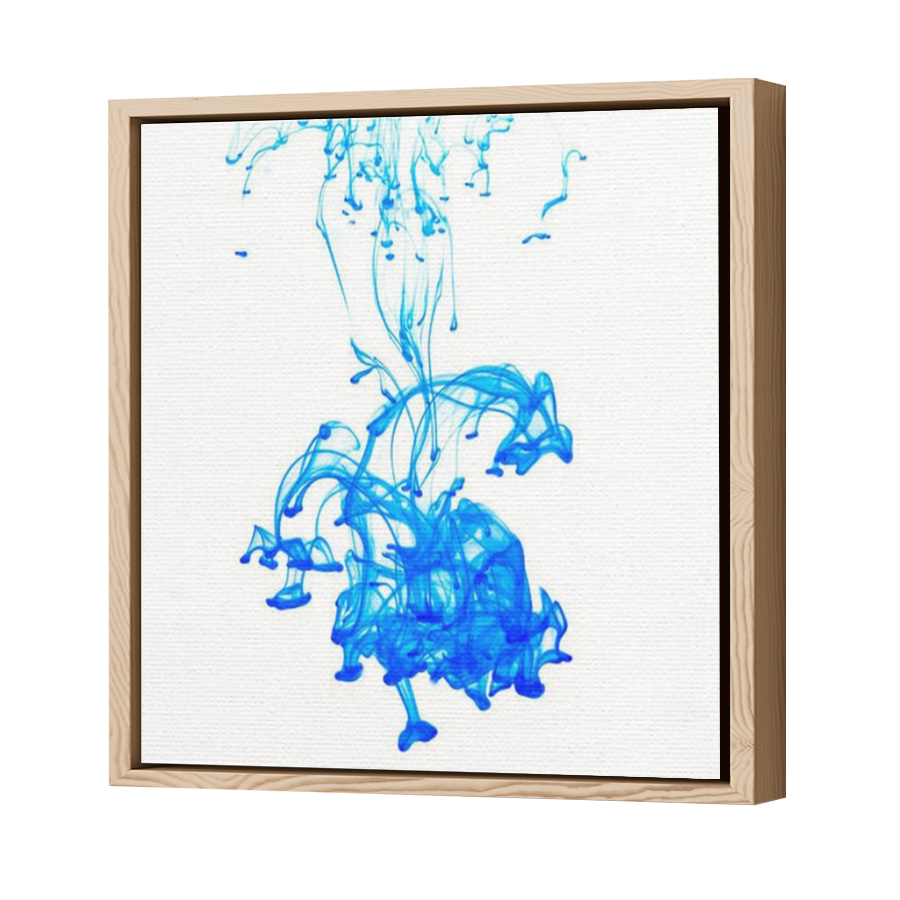 Thumbnail for Canvas - Wood Grain Floating Frame