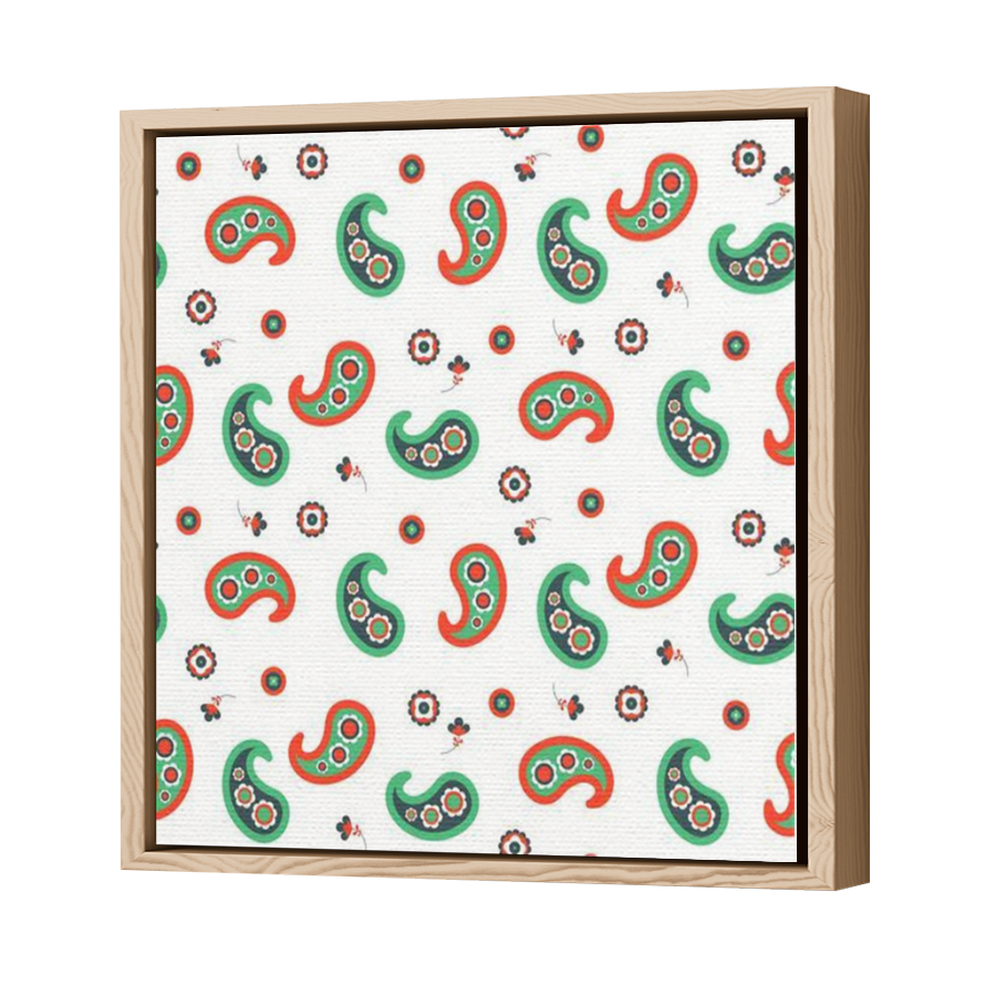 Thumbnail for Canvas - Wood Grain Floating Frame