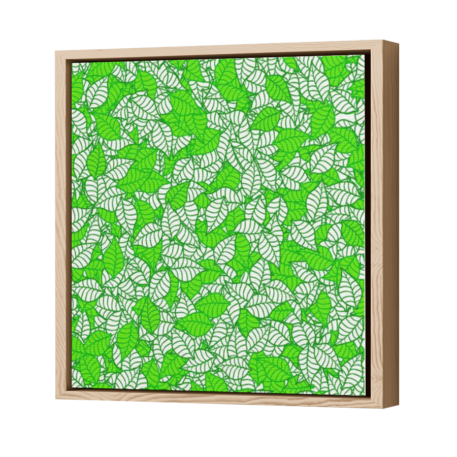 Thumbnail for Canvas - Wood Grain Floating Frame