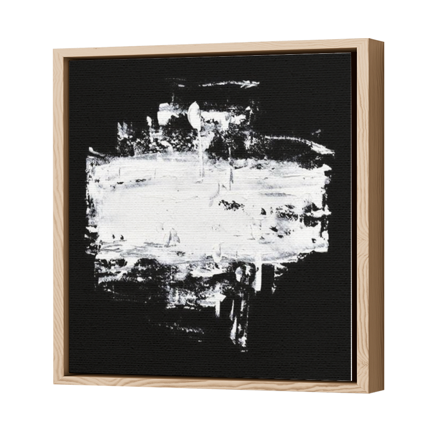 Thumbnail for Canvas - Wood Grain Floating Frame