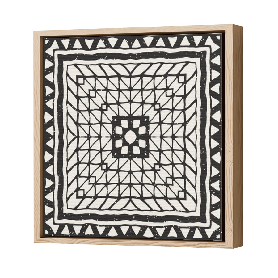 Thumbnail for Canvas - Wood Grain Floating Frame